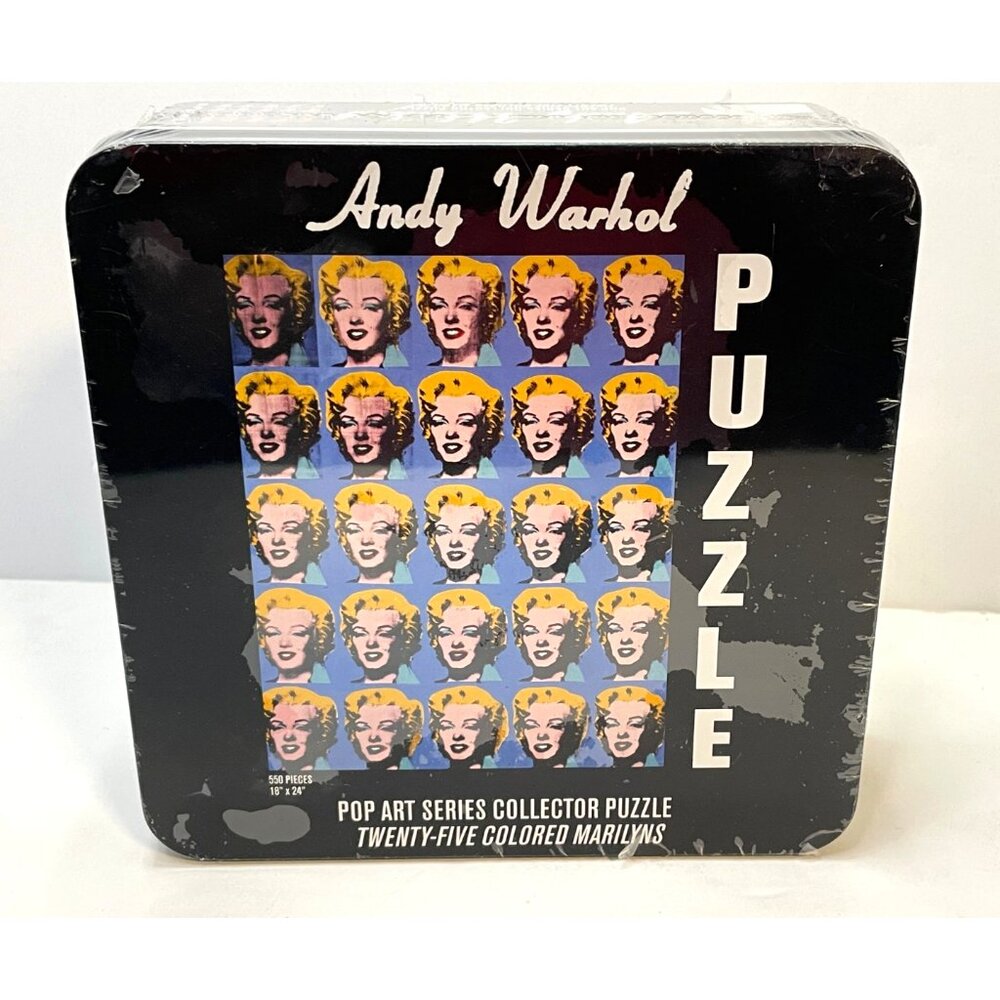 Andy Warhol Marilyn Monroe puzzle 550 pieces Pop Art Series 18" x 24" new